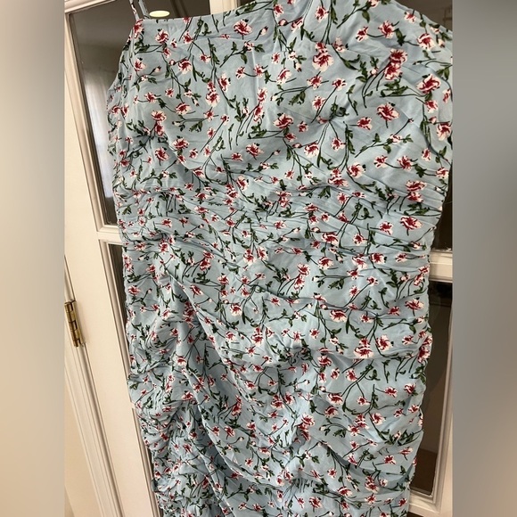 Bardot  Ruched Midi Dress - Size 10 - Picture 4 of 7